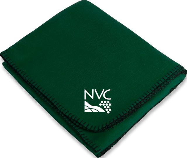 Napa Valley Arctic Fleece Blanket Napa Valley College NVC Icon - ONLINE ONLY