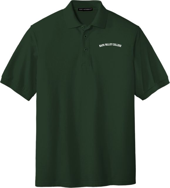 Napa Valley Silk Touch Polo Napa Valley College Arched - ONLINE ONLY