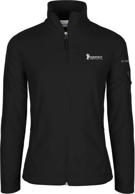 Pierpont Columbia Womens Full Zip Fleece Jacket Primary Wordmark - ONLINE ONLY