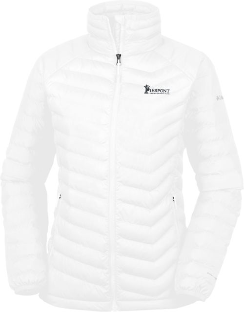 Pierpont Columbia Powder Lite Womens Jacket Primary Wordmark - ONLINE ONLY