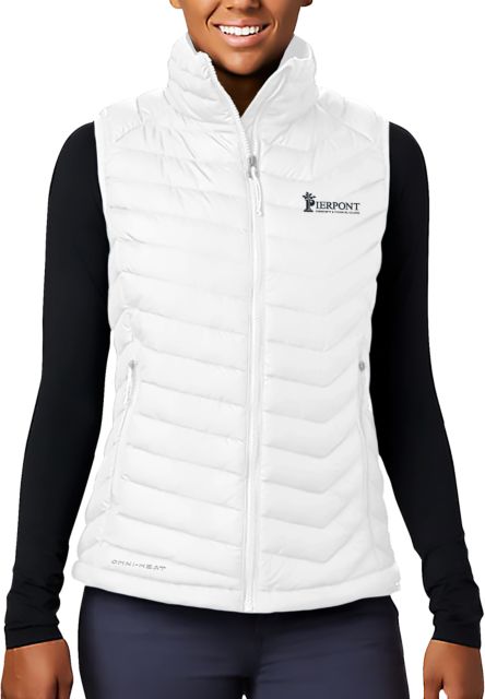 Pierpont Columbia Powder Lite Womens Vest Primary Wordmark - ONLINE ONLY