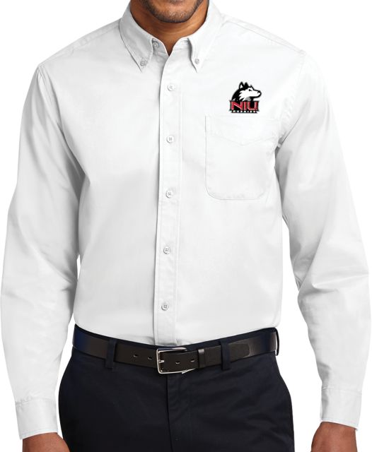 Northern Illinois Twill Button Down Long Sleeve Primary Mark - ONLINE ONLY