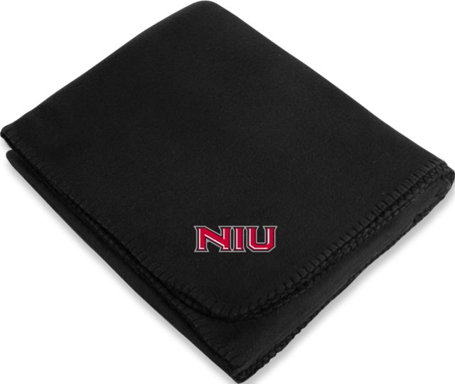Northern Illinois Arctic Fleece Blanket Primary Wordmark - ONLINE ONLY