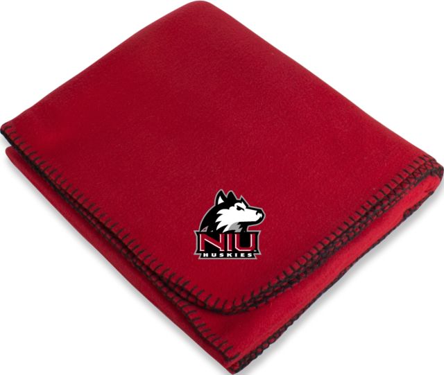 Northern Illinois Arctic Fleece Blanket Primary Mark - ONLINE ONLY