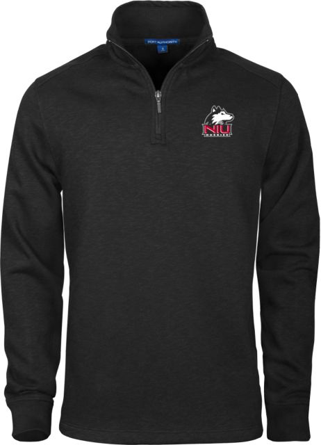 Northern Illinois Slub Fleece 1/4 Zip Pullover Primary Mark - ONLINE ONLY
