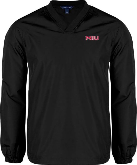 Northern Illinois V Neck Raglan Windshirt Primary Wordmark - ONLINE ONLY