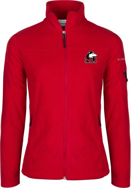 Northern Illinois Columbia Ladies Full Zip Fleece Jacket Primary Mark - ONLINE ONLY
