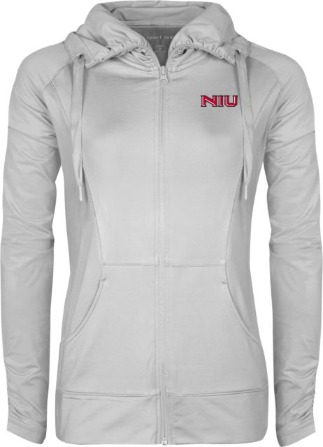 Northern Illinois Ladies Sport Wick Stretch Full Zip Jacket Primary Wordmark - ONLINE ONLY