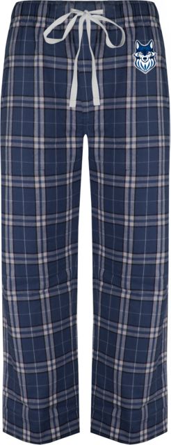 Metropolitan Maple Woods Navy/White Flannel Pajama Pant Metropolitan Community College Mascot - ONLINE ONLY