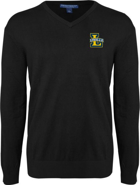 La Salle VNeck Sweater Primary Mark - ONLINE ONLY