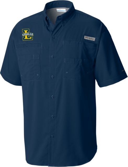 La Salle Columbia Tamiami Performance Short Sleeve Shirt Primary Mark - ONLINE ONLY
