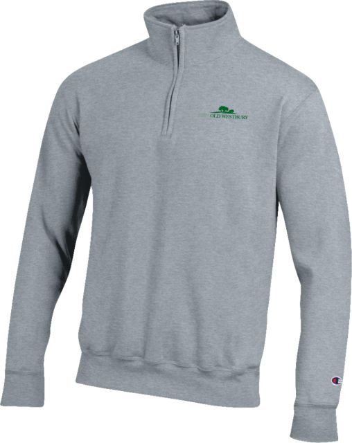 SUNY Old Westbury Champion Fleece 1/4 Zip SUNY Old Westbury Primary Workmark - ONLINE ONLY