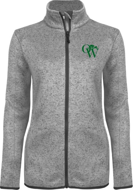 SUNY Old Westbury Womens Fleece Jacket SUNY Old Westbury Icon Mark - ONLINE ONLY