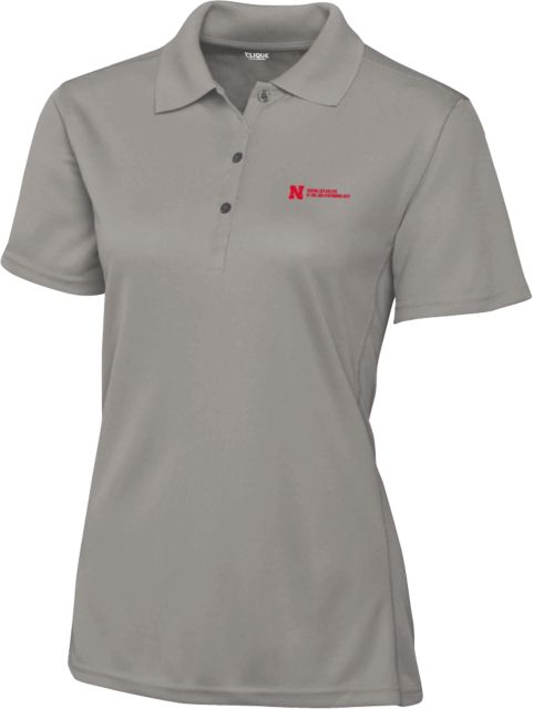 Nebraska Womens Clique Ice Pique Polo N College of Hixson Fine and Performing Arts Flat - ONLINE ONLY