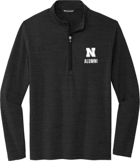 Nebraska TravisMathew Crestview 1/4 Zip Pullover N Alumni Flat - ONLINE ONLY