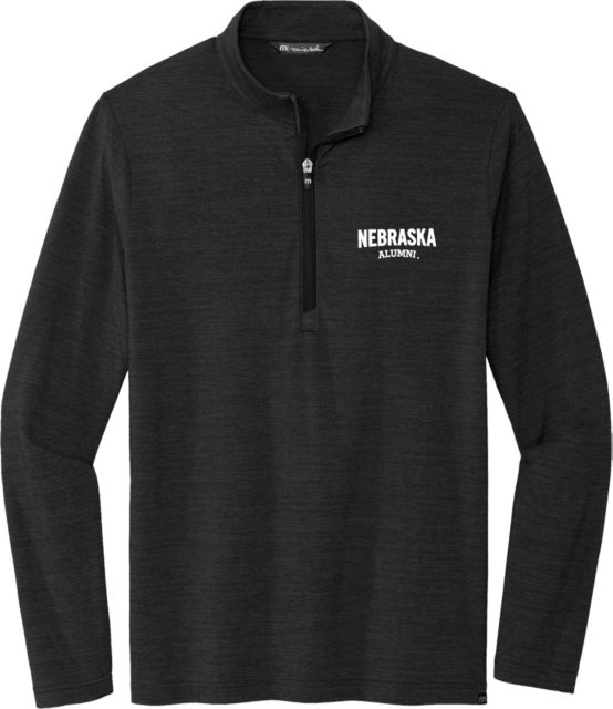 Nebraska TravisMathew Crestview 1/4 Zip Pullover Nebraska Alumni - ONLINE ONLY