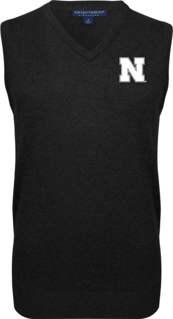 Nebraska VNeck Sweater Vest University of Nebraska Primary Mark - ONLINE ONLY