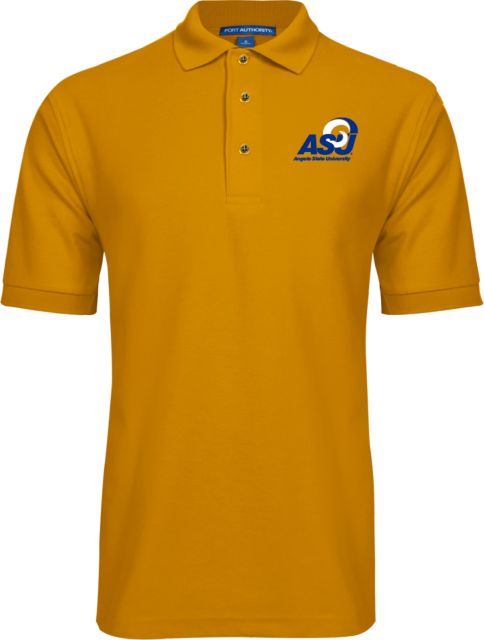Angelo State Easycare Pique Polo Primary Mark - ONLINE ONLY