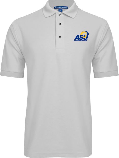 Angelo State Easycare Pique Polo Primary Mark - ONLINE ONLY