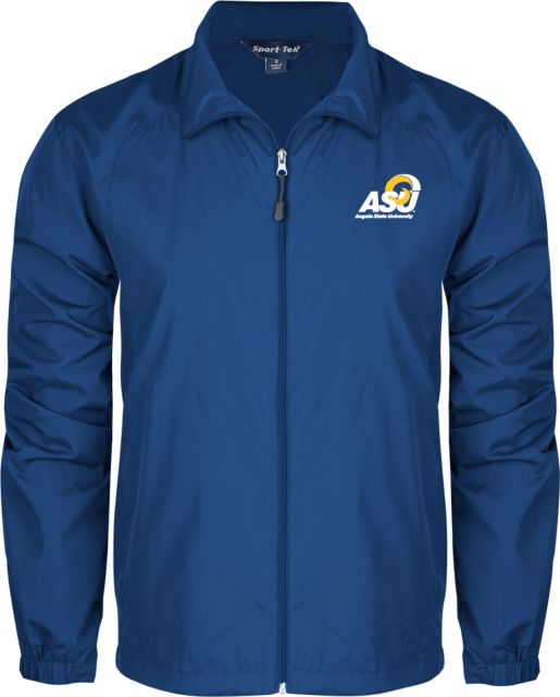 Angelo State Full Zip Wind Jacket Primary Mark - ONLINE ONLY