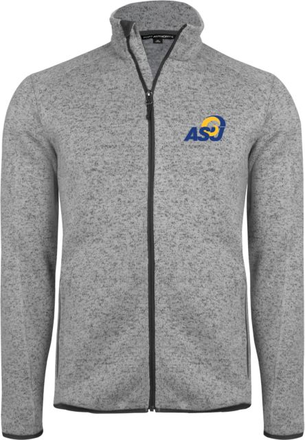 Angelo State Heather Fleece Jacket ASU Logo - ONLINE ONLY