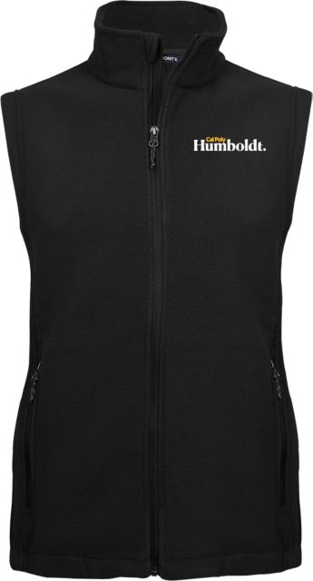 Humboldt Fleece Full Zip Vest Cal Poly Humboldt