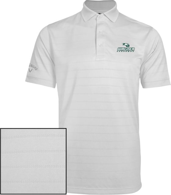Wagner College Callaway Opti Vent Polo Wagner Seahawks Logo - ONLINE ONLY
