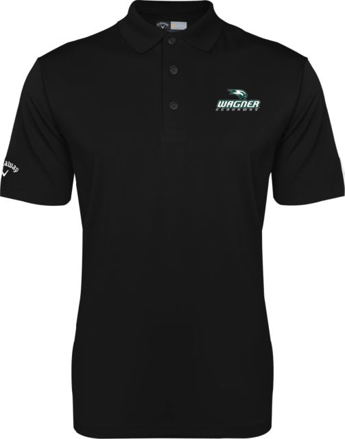 Wagner College Callaway Opti Dri Chev Polo Wagner Seahawks Logo - ONLINE ONLY