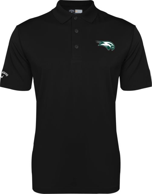 Wagner College Callaway Opti Dri Chev Polo Seahawk Head - ONLINE ONLY