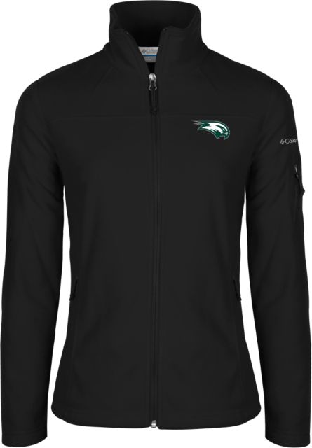 Wagner College Columbia Ladies Full Zip Fleece Jacket Seahawk Head - ONLINE ONLY