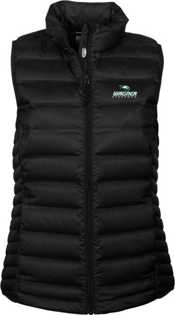 Wagner College Columbia Lake 22 Ladies Vest Wagner Seahawks Logo - ONLINE  ONLY