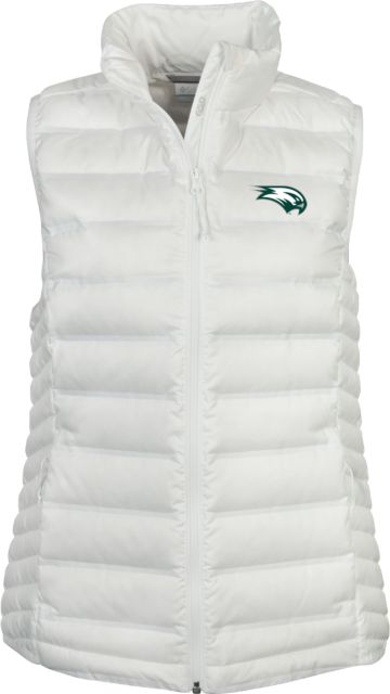 Wagner College Columbia Lake 22 Ladies Vest Seahawk Head - ONLINE ONLY