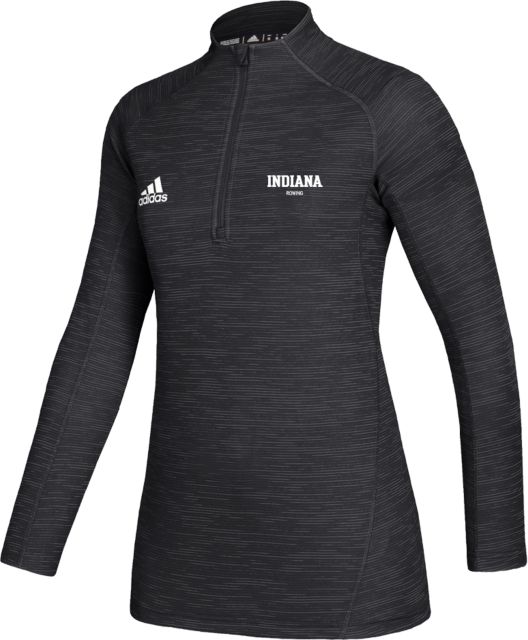Indiana Adidas Womens Game Mode 1/4 Zip Indiana University  Rowing - ONLINE ONLY