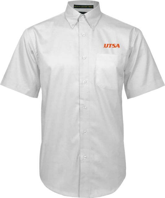 UTSA Twill Button Down Short Sleeve UTSA EMB - ONLINE ONLY
