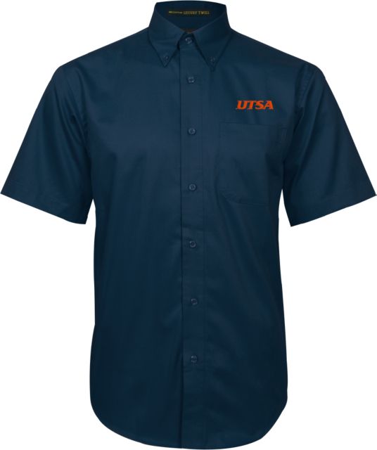 UTSA Twill Button Down Short Sleeve UTSA EMB - ONLINE ONLY