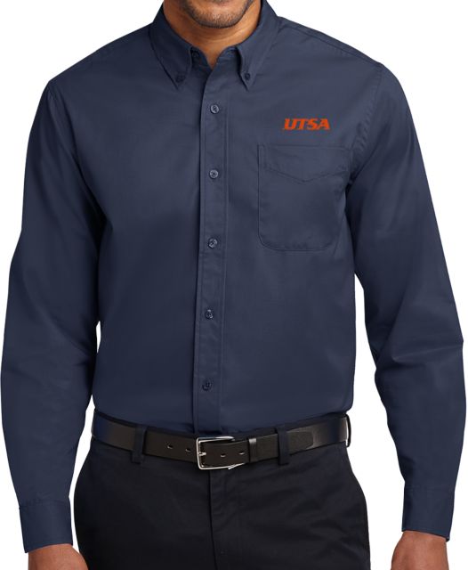 UTSA Twill Button Down Long Sleeve UTSA EMB - ONLINE ONLY