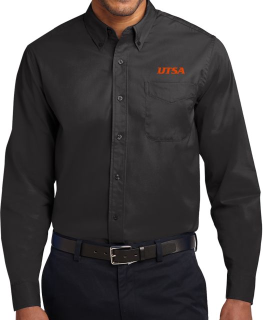 UTSA Twill Button Down Long Sleeve UTSA EMB - ONLINE ONLY