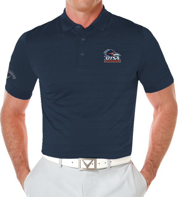 University of Texas San Antonio Utsa Columbia Tamiami Performance Short Sleeve Shirt Utsa Primary Mark Emb | Navy | 2XLarge