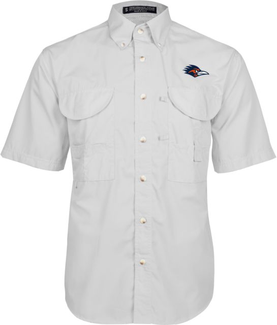 UTSA Short Sleeve Performance Fishing Shirt UTSA Roadrunner Head EMB - ONLINE ONLY