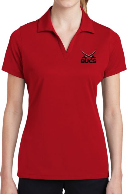 Christian Brothers Womens Dry Mesh Polo Bucs Crossed Swords - ONLINE ONLY