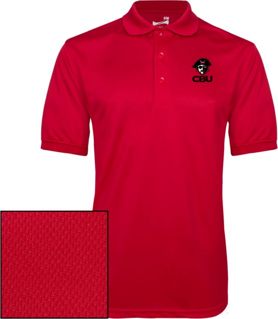 Christian Brothers Dry Mesh Polo Buccaneer Logo - ONLINE ONLY