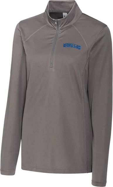 Univ of Dallas C&B Womens Titan Clique Ice Pique Half Zip Arched UDallas - ONLINE ONLY