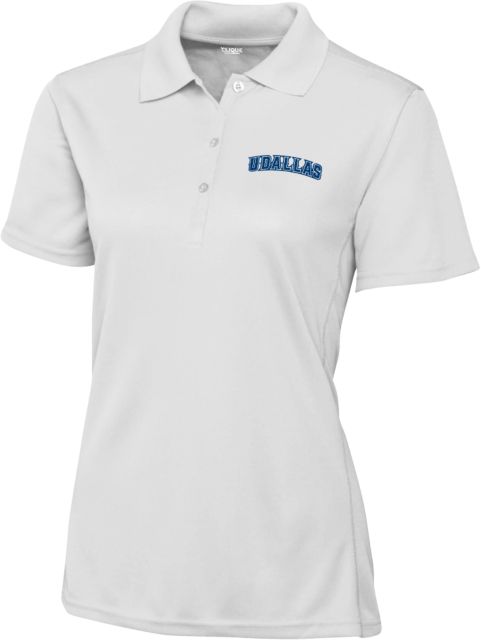Univ of Dallas C&B Womens Clique Ice Pique Polo Arched UDallas - ONLINE ONLY