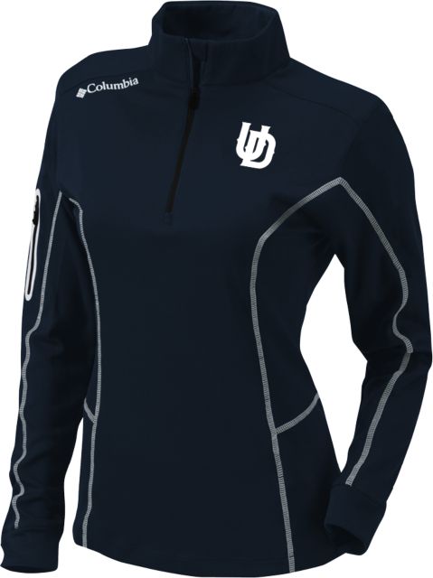 Univ of Dallas Columbia Womens Omni Wick Shotgun 1/4 Zip University of Dallas UD - ONLINE ONLY