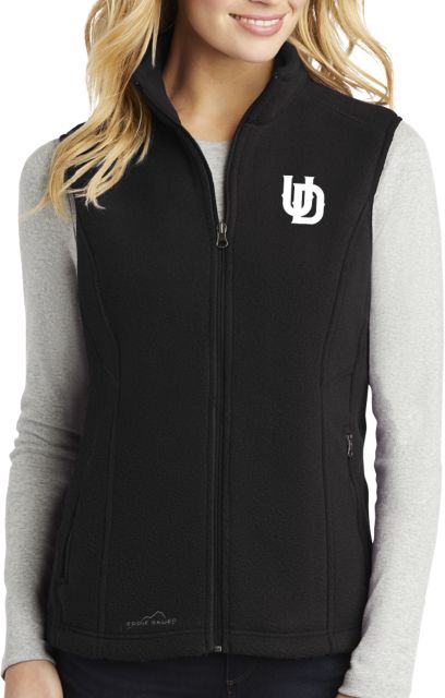 Univ of Dallas Eddie Bauer Womens Fleece Vest University of Dallas UD - ONLINE ONLY