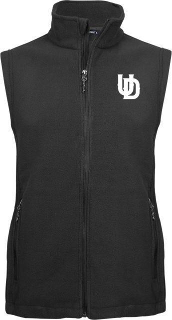 Univ of Dallas Fleece Full Zip Vest University of Dallas UD - ONLINE ONLY