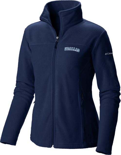 Univ of Dallas Columbia Womens Full Zip Fleece Jacket Arched UDallas - ONLINE ONLY