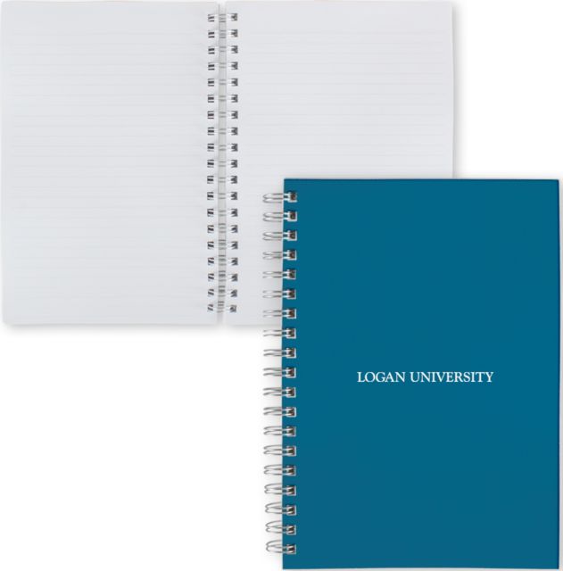 Logan Clear 7 x 10 Spiral Journal Notebook Primary Logo - ONLINE ONLY