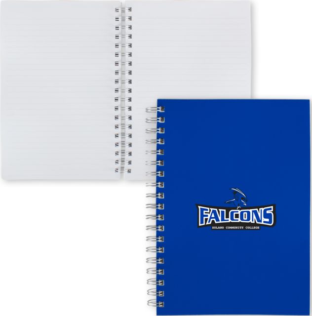 Solano Clear 7 x 10 Spiral Journal Notebook Solano Community College Athletic Mark - ONLINE ONLY