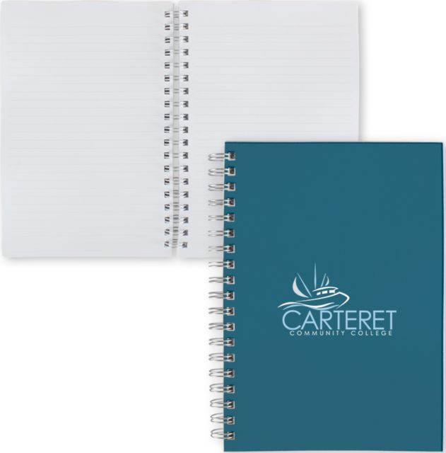 Carteret Clear 7 x 10 Spiral Journal Notebook Primary Mark - ONLINE ONLY